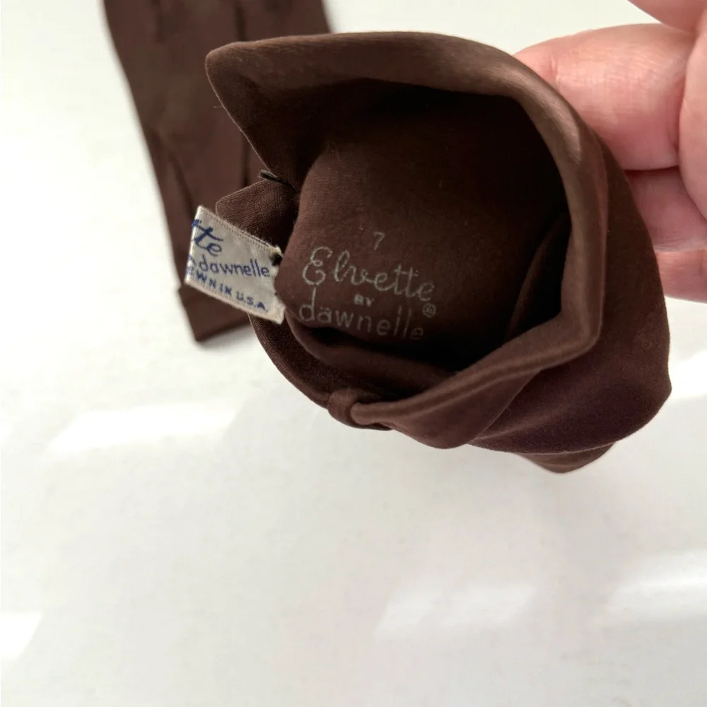 Vintage Classic‎ Brown Women's Gloves